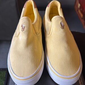Polo by Ralph Lauren Yellow Slip-On Sneakers